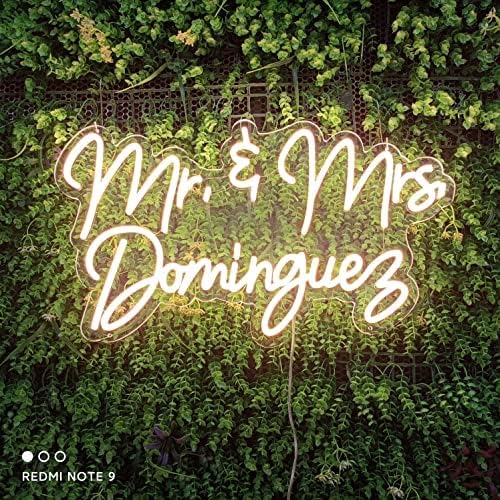 Miniatura 3 de Letrero de neón personalizable con el nombre para boda, cumpleaños, graduación, fiesta, decoración de pared. Luz de neón personalizada para