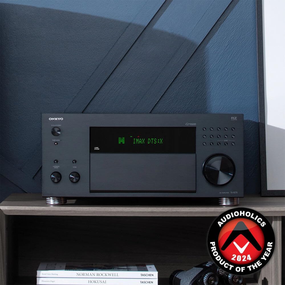 Onkyo TX-RZ70 11.2-Channel AV Receiver - 140 Watts Per Channel, Dirac Live Out of Box, Works with Sonos Certified, THX Certified and More