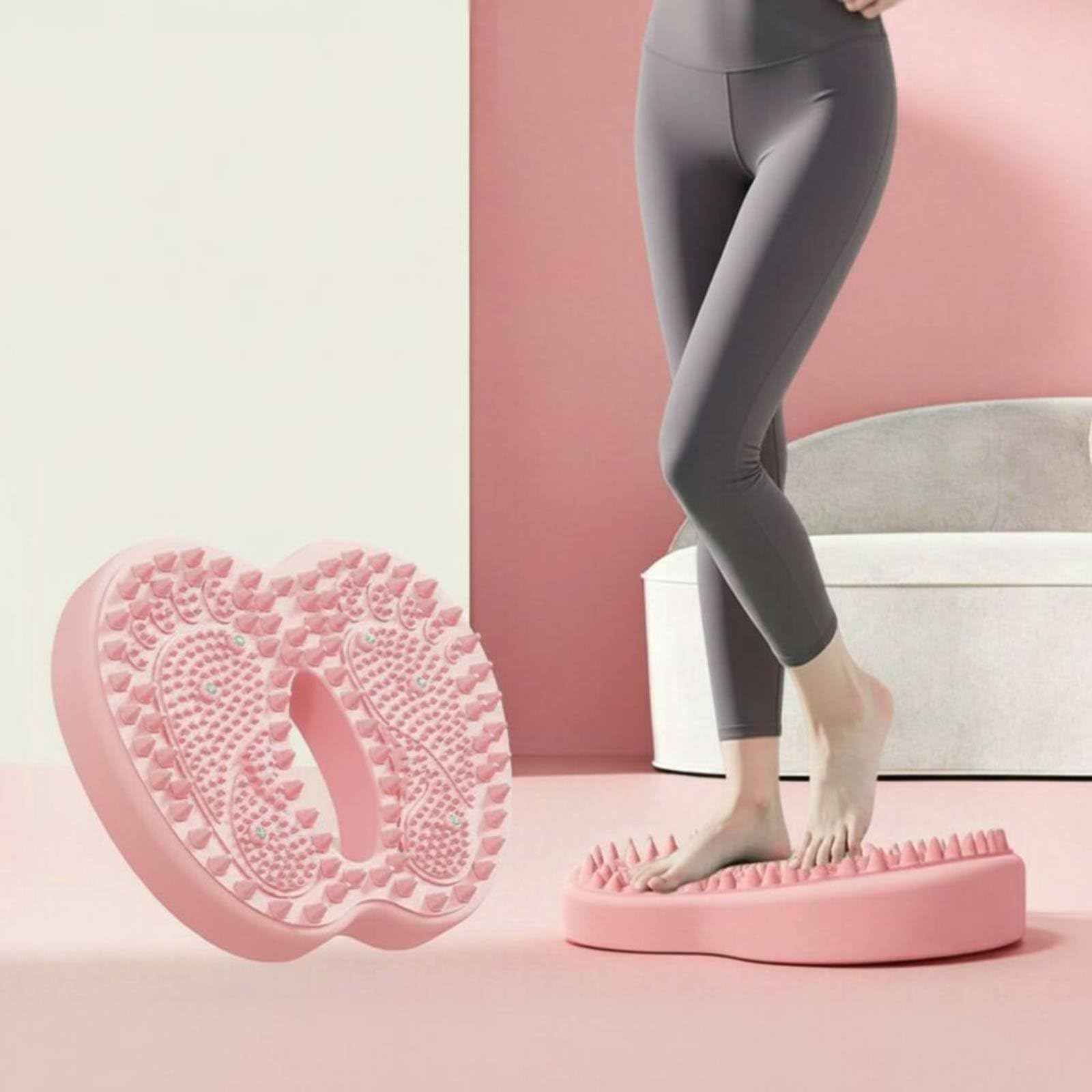 Qianly Stepper Gonfiabile Antiscivolo Multifunzionale Tappetino Digitopressione Piedi Ammortizzato Pedana Massaggiante Del Piede per Allenamento a Casa