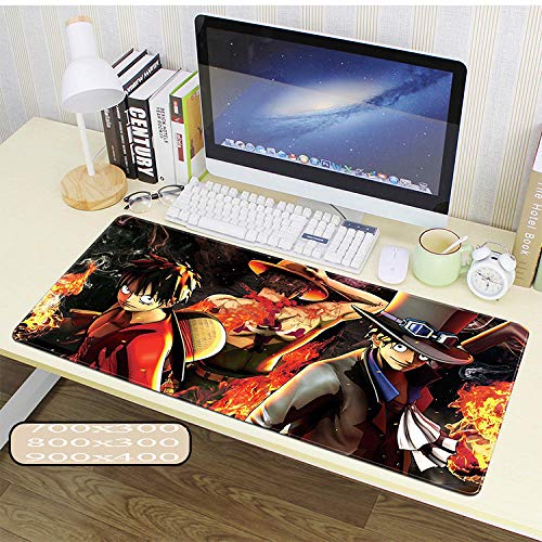 Mouse Pad One Piece XXL Anime Alfombrilla para ratn 900 x 400 mm - Speed Gaming Mousepad - Mouse Pad para Ordenador - 3mm Goma Antideslizante, para Gamers Ordenador, PC y Laptop-2_900x400