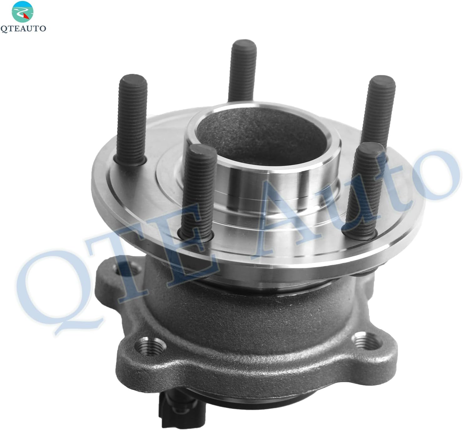 PM Auto Pair of 2 Rear Wheel Hub Bearing Assembly Replacement For 2013-2018 Ford C-MAX with Parking Assist