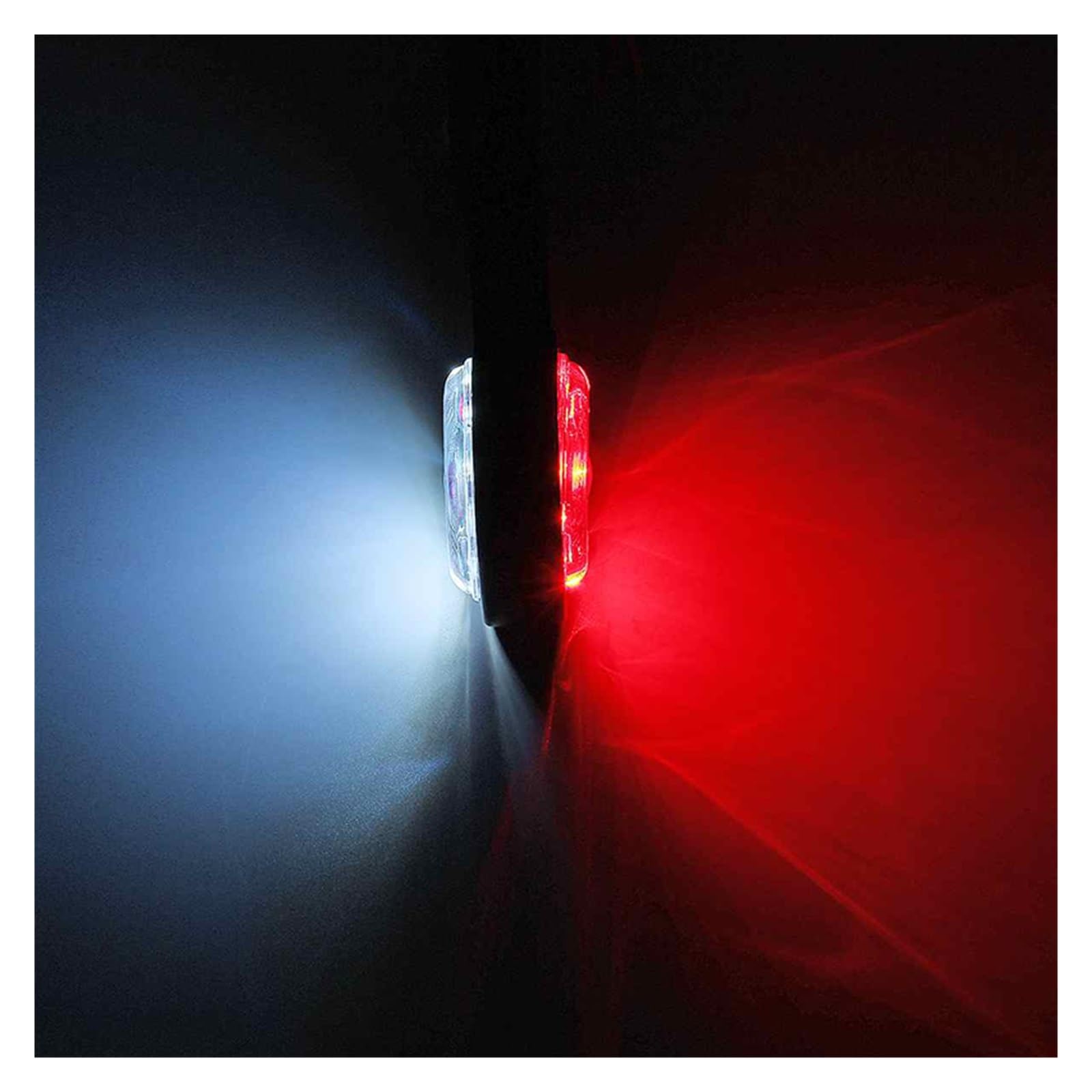 DEHIWI Lámparas incandescentes 1 Par De Luces LED De Indicador Lateral Para Remolque Universal, Lámpara De Señal, Luz Trasera Para Camión, Camión, Autobús, Caravanas, Accesorios De Lámparas, 1 Par
