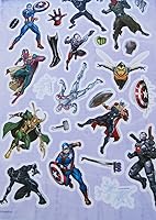 Vista 3 de Bendon Avengers Create-A-Face - Bloc para calcomanías