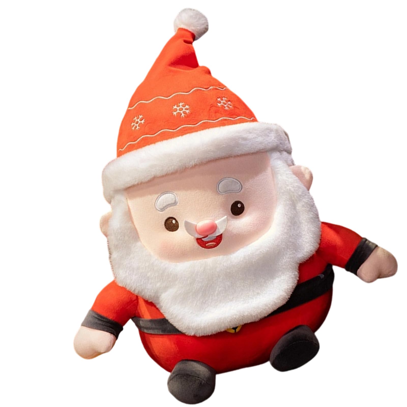 Jazuaiao Santa Plushes Pillow Soft Decorative Cushion for Christmas Home Decoration Festival Gift Holiday Decoration Plushes Throw Pillow