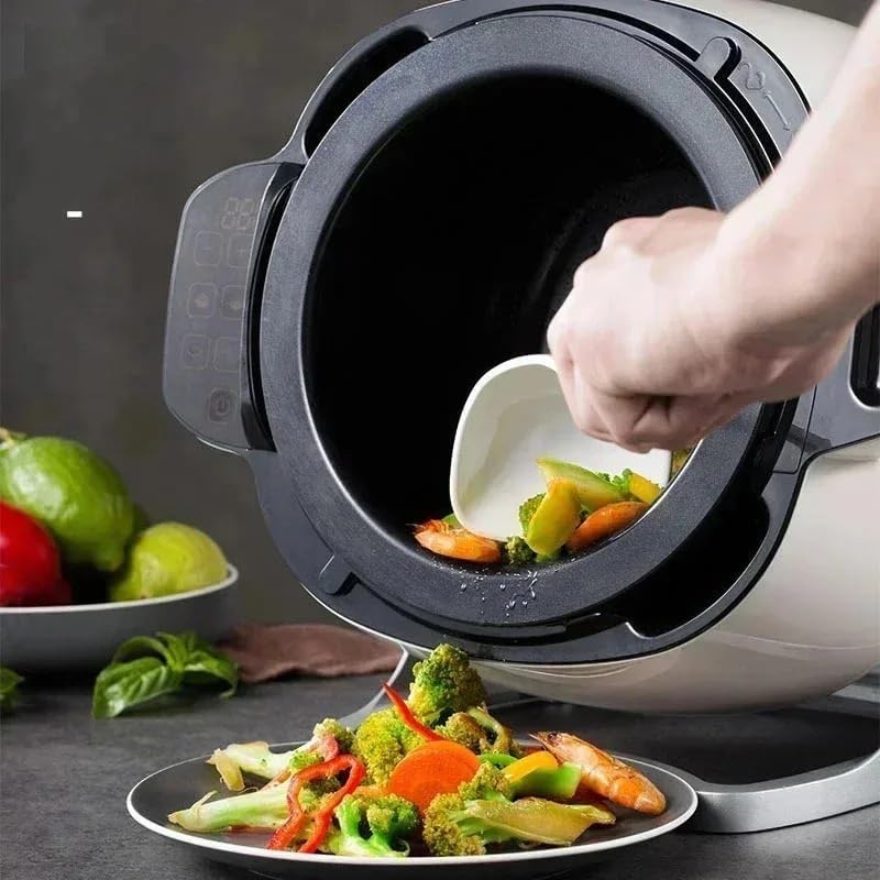 Wai Intelligent Automatic Electric Wok, Multi-functional Non-stick Frying Pan, Household Cooking Machine