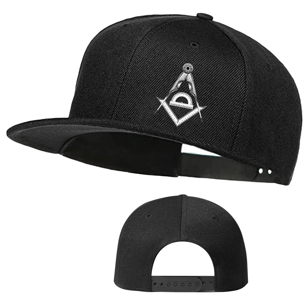 Animal Gorilla Walking Hats for Men Big Foot Flat Bill Snapback Hats Black Flat Brim Cap Adjustable Baseball