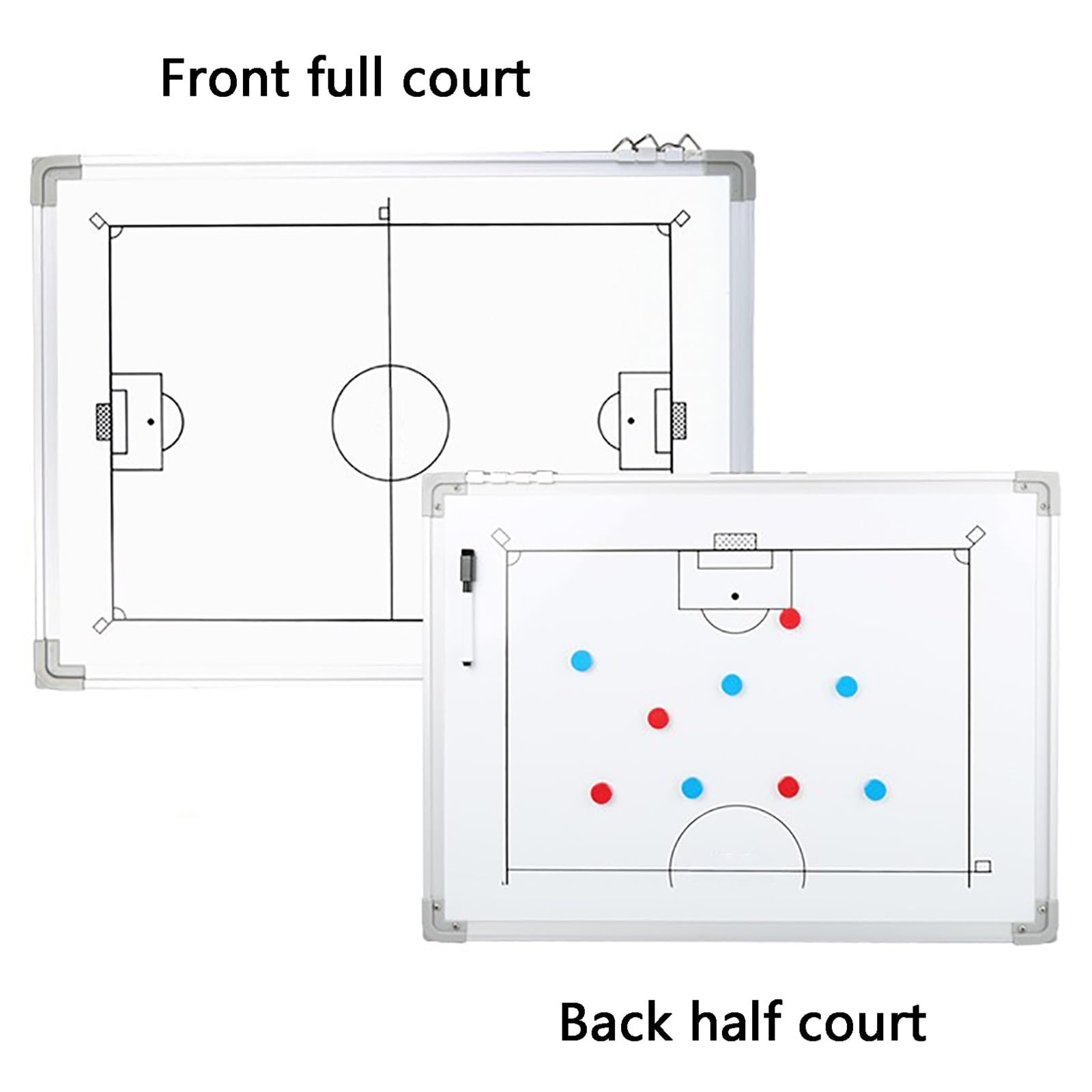 Lavagnetta Strategie di Calcio, Lavagna Calcio Allenatore con Penna Magneti con Penna, Resistente e Durevole, Design Appendibile, per Allenamento Competizione