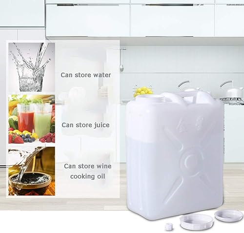 Miniatura 6 de Contenedor de agua de plástico Contenedor de agua para camping, tanque de agua para automóvil, almacenamiento de agua de emergencia para senderismo,