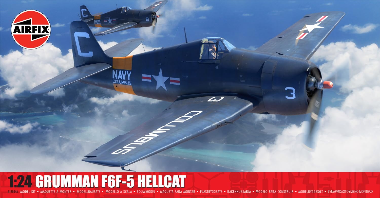 w*y様 エアフィックス　1/24 　グラマン　F6F-5 ヘルキャット　未開封 Amazon | エアフィックス 1/24 グラマン F6F-5 ヘルキャット