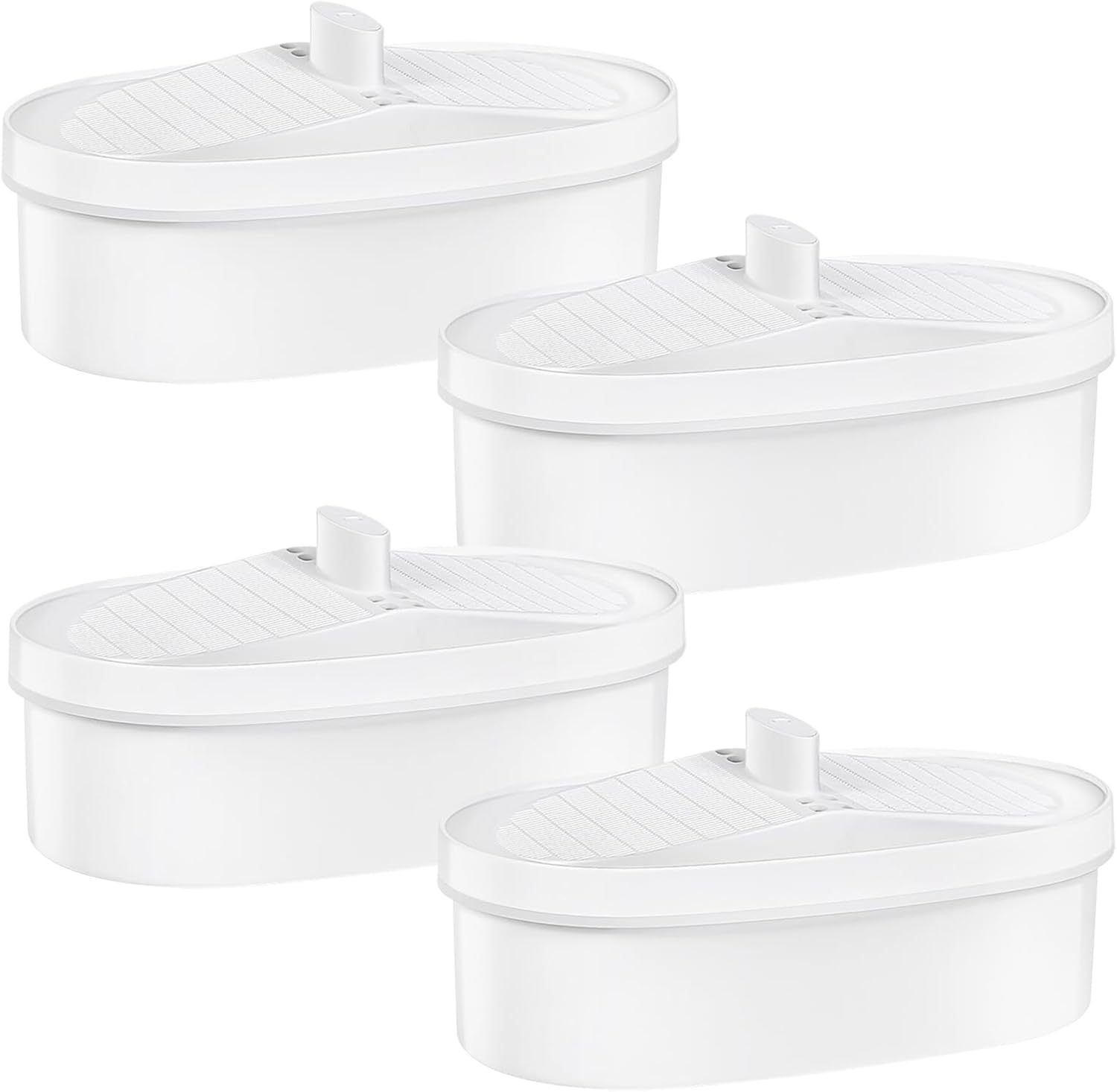 Filter Replacement for All Waterdrop® Pitcher Filtration System,Perfect Fits Waterdrop® WD-PF-01A Plus, Reduces Lead/PFOA/PFOS/Chlorine, 3 Months/200 Gallons Service Life (Pack of 4)