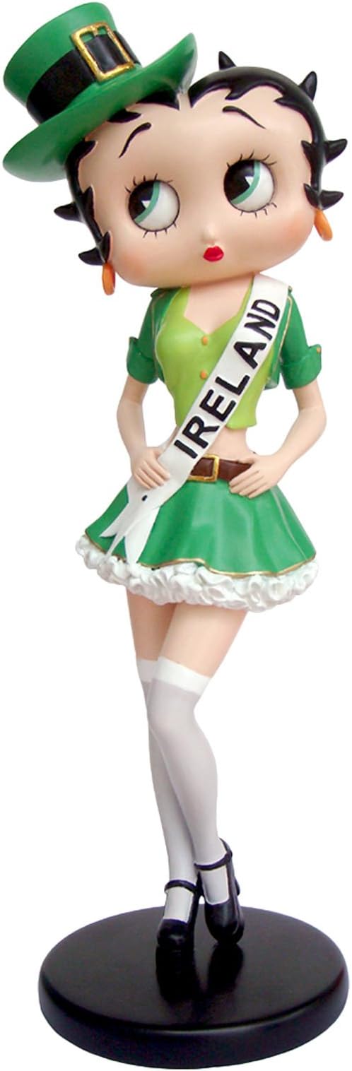 Betty Boop In Ireland Costume (Leprechaun) - 32cm Collectable Figurine,Green