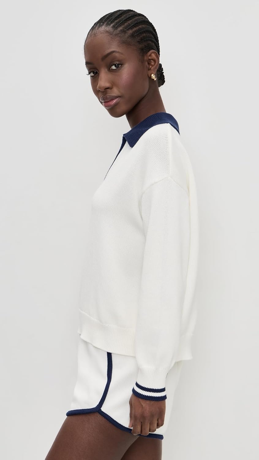 JOE'S JEANS Women's The Romie Polo Sweater