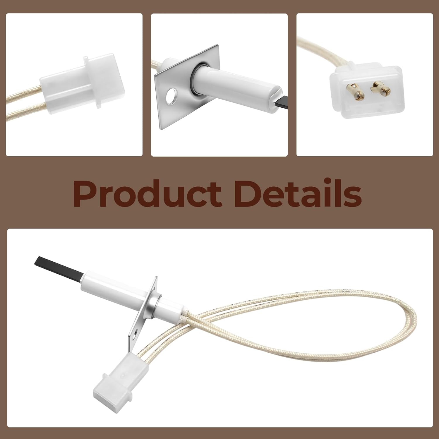 Hot Surface Ignitor Replacement for 1176919 LH33ZG001 IGN01 IGN003 Compatible with Carrier Bryant Payne Furnace