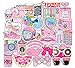 Girl Cute Cartoon Laptop Stickers Car Skateboard Motorcycle Bicycle Luggage Guitar Bike Decal 50pcs Pack (D)