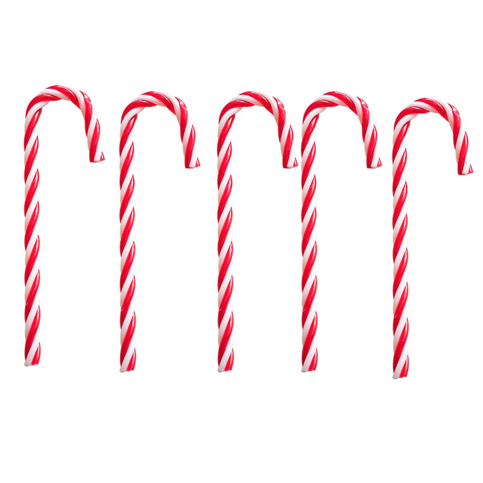Tsophreniq 5 Pieces Lollipop Ornament Multiple Colored Christmas Tree Adornment Portable Accessory for Seasonal Decoration Festivities