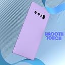 Pikkme Samsung Galaxy Note 8 Back Cover Soft Matte Liquid Silicone TPU | Camera Protection | Shockproof Slim Back Case for Samsung Galaxy Note 8 (Purple) gallery image