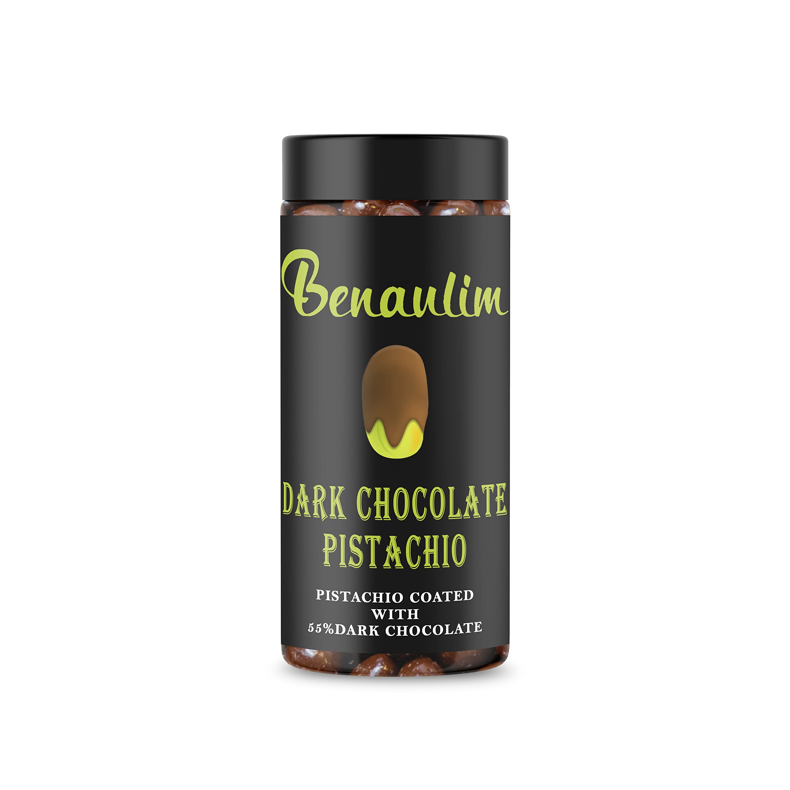 Benaulim Chocolate Coated Pistachio (Chocolate Cover Pistachionuts)(55% Dark Chocolate),150g (B09X1RGJCW) Amazon Price History, Amazon Price Tracker