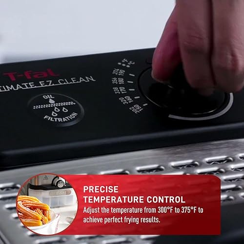 Miniatura 6 de Freidora con filtro de aceite automático (FR800051) - Acero inoxidable, 3,5 L