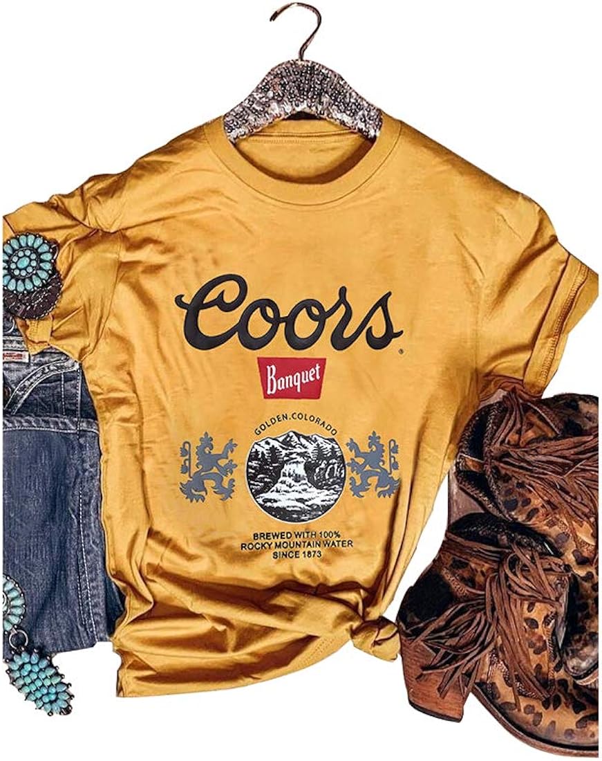 Coors banquet women's shirt Clearance