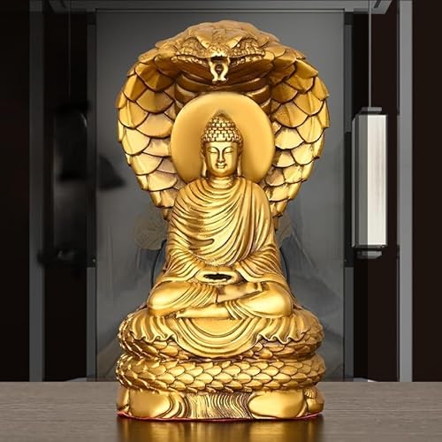 ヘビ仏 蛇仏 如来様 釈迦 如来像 仏像 銅像 厄除け 開運 仏壇 玄関 用