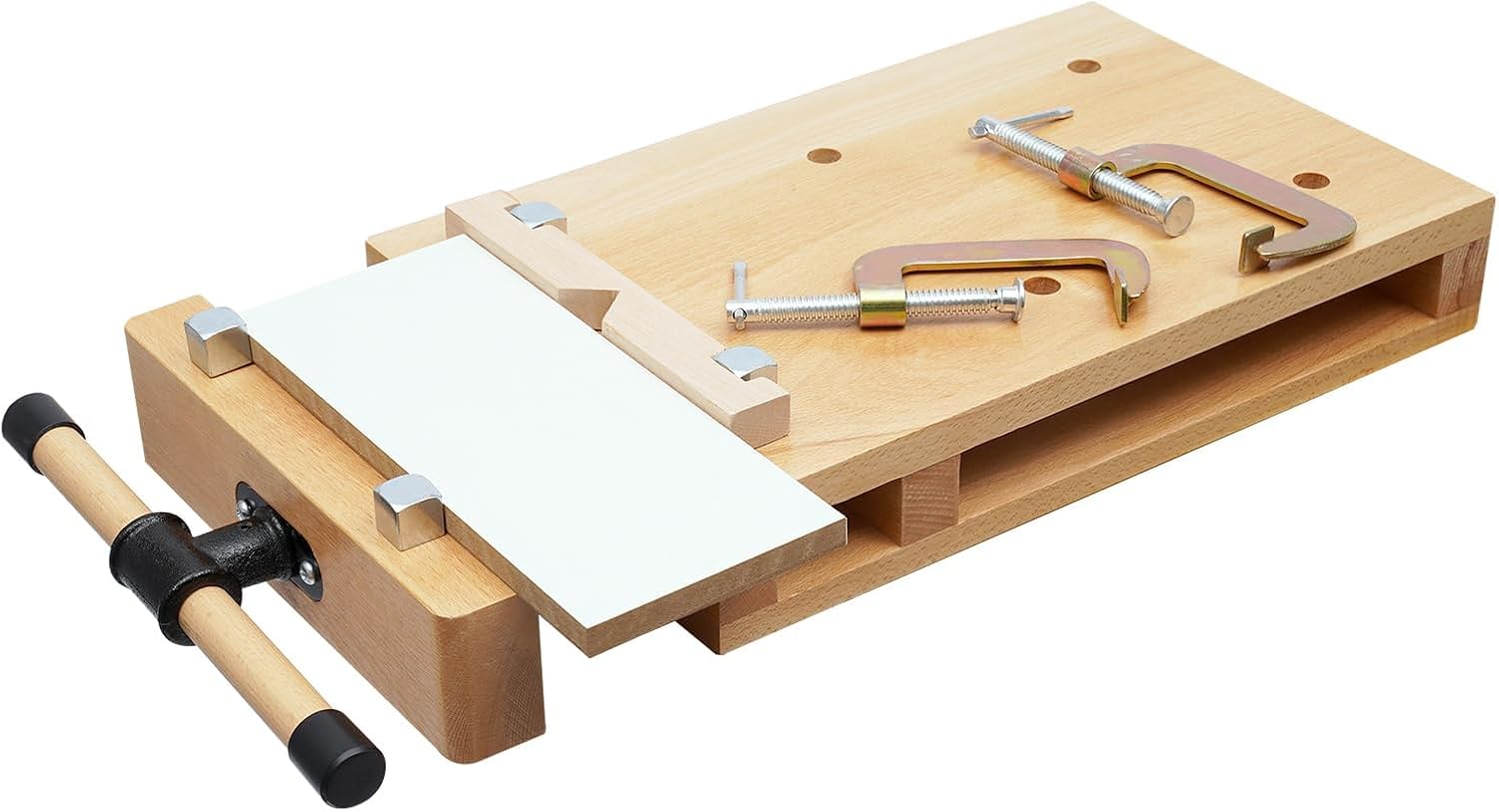 Wood Bench Vise Portable Smart Vice Quick Release Desktop Woodworking Vise Woodworker Bench for Woodworking Studios, Home, Teaching Equipment, and Fixed