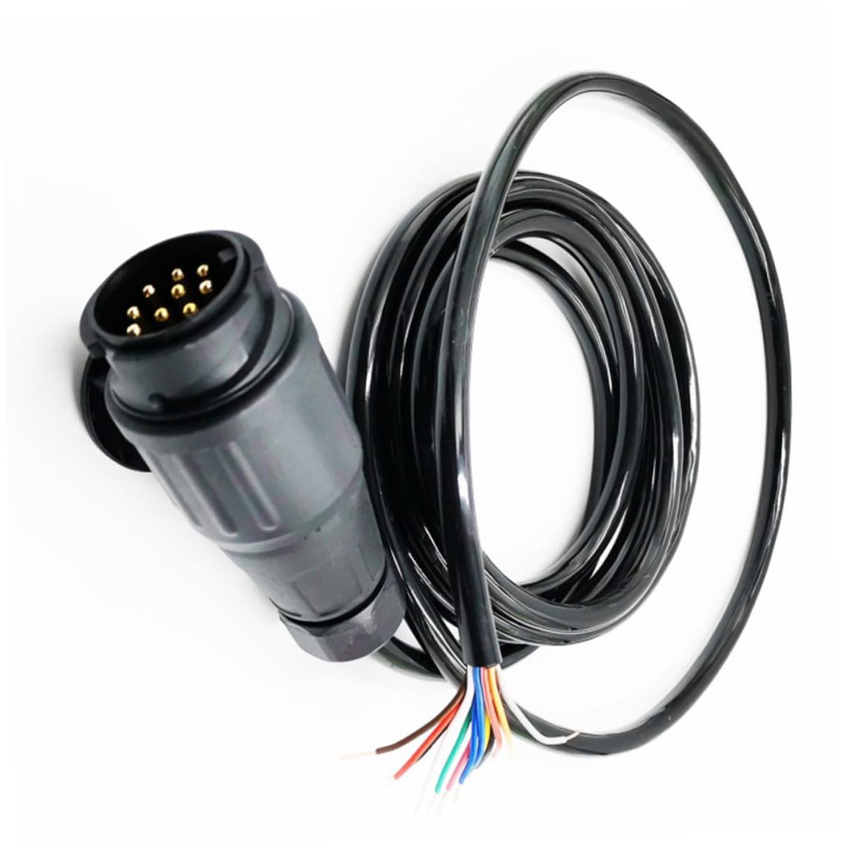 13-poliger Wohnwagenstecker, 12v Adapterkabel für Anhänger und Auto