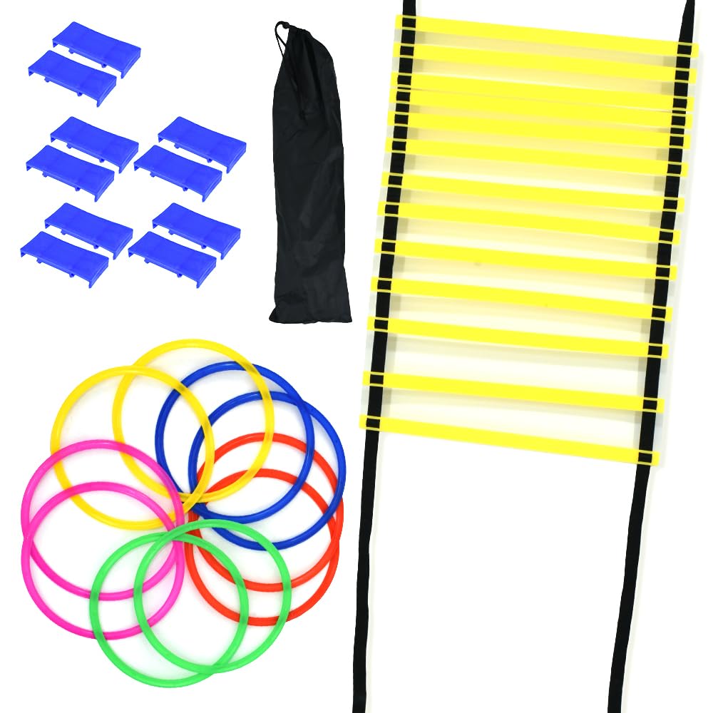 Amazon | トレーニングラダーセット リング&梯子型 足先コントロール