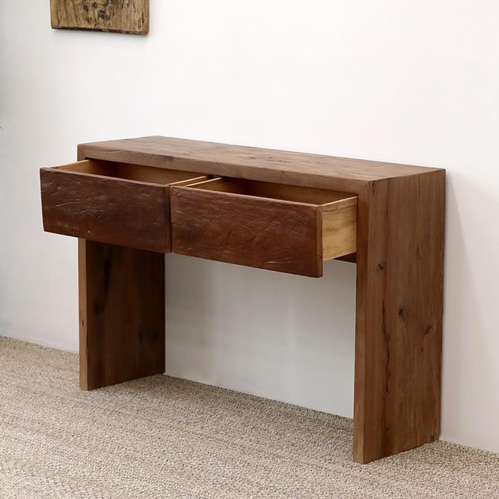 Tavola d'altare Cinese Tavolo consolle da Ingresso Rustico in Legno massello | Stile Zen for l'arredamento della casa
