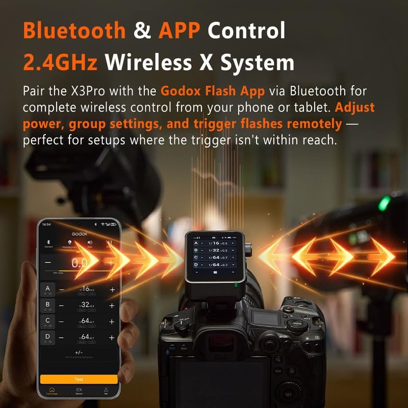 Amazon.com : Godox X3 Pro N for Nikon TTL Wireless Flash Trigger