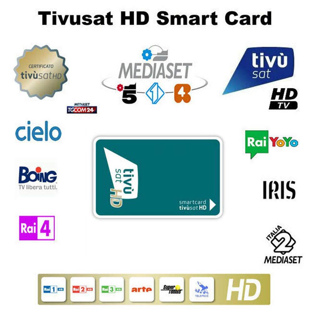 Humax Tivumax LT HD-3800S2 Full HD DVB-S2 Sat Receiver mit Tivusat HD Karte