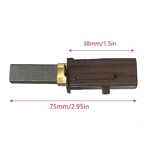 Miniatura 2 de UFelice Escobillas de carbón para motor de aspiradora compatibles con Ametek Lamb 333261, 33326-1, 2311480 Pieza de repuesto para motor de aspiradora