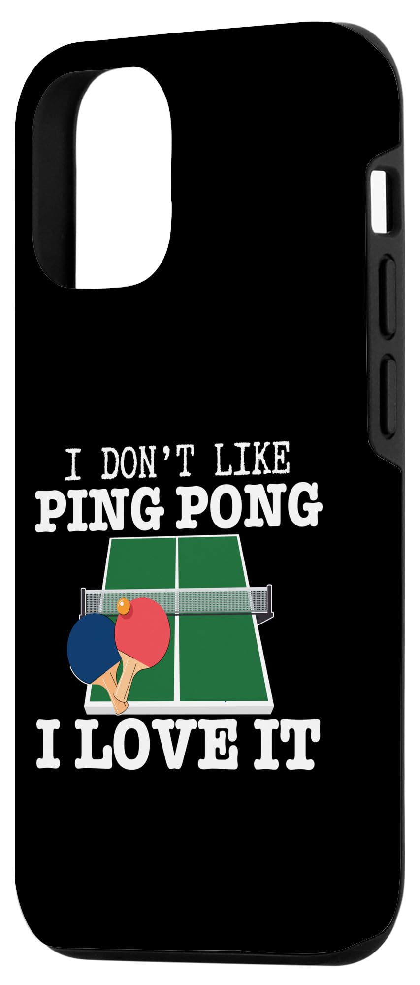 Amazon.co.jp: iPhone 13 Pro I Love Pong Funny ピンポンプレーヤー