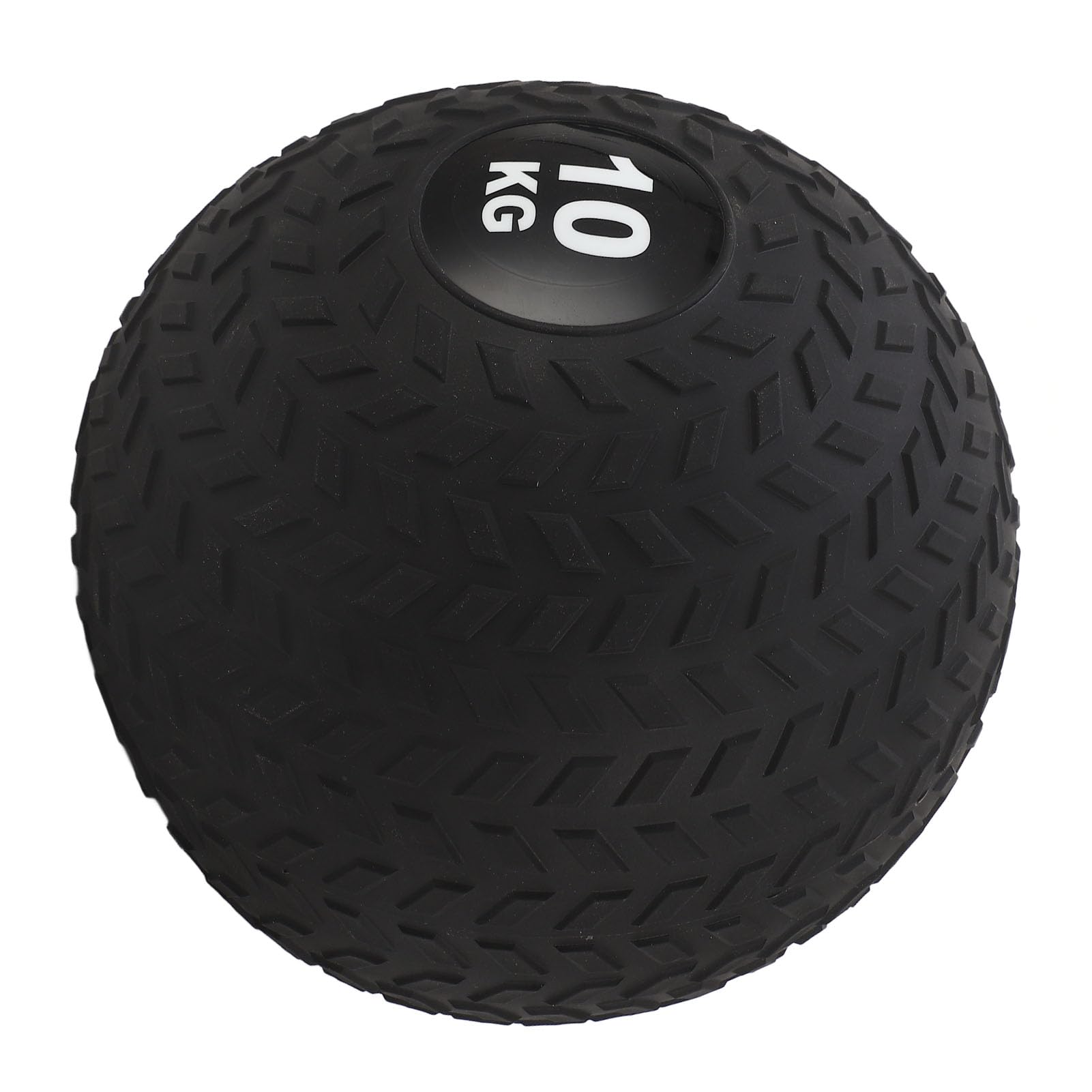 Balón Medicinal de Peso, Balón Medicinal de Ejercicio de Absorción de Impactos, Excelente Agarre, Carcasa de Goma Negra para Patio de Juegos