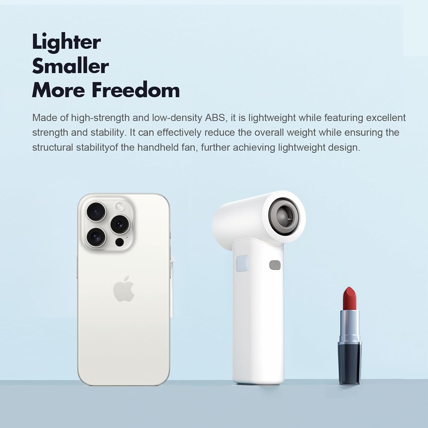 Portable Powerful Handheld Fan with Duster Kits, 3-in-1 High Speed 80000RPM Personal Mini Turbo Fan for Travel, USB-C Rechargeable, 6-Speed Brushless Motor for Keyboard/Car Cleaning/Camping