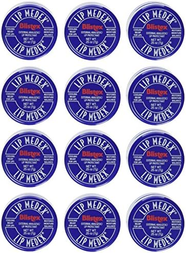 Blistex Lip Medex.25-Ounce (Pack of 12), Moisturizing