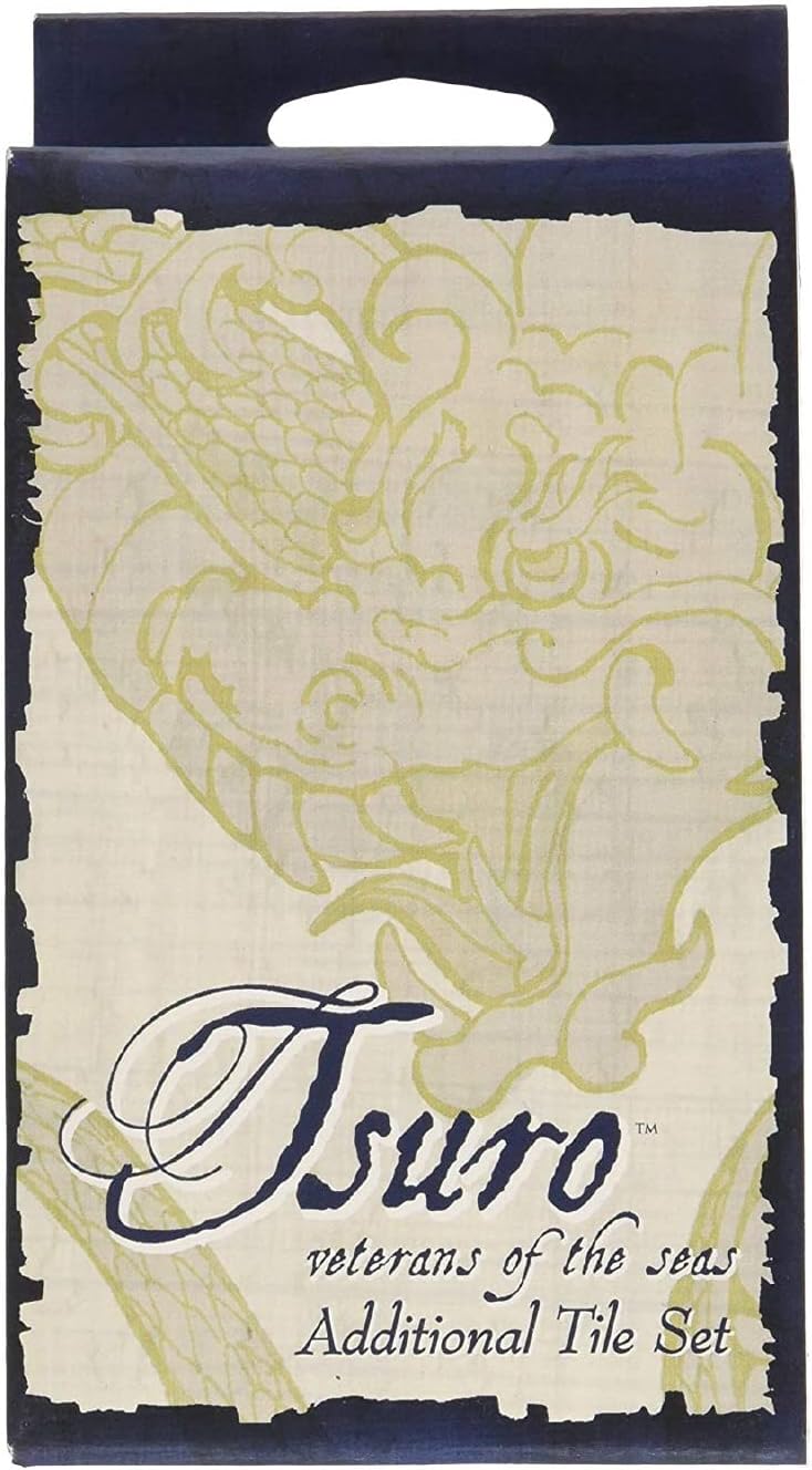Tsuro of The Seas – Path-Building Strategy Board Game with Sea Monsters | Tile-Laying Adventure for 2–8 Players Ages 8+ | 30–45 Minute Gameplay – Veterans of The Seas Expansion