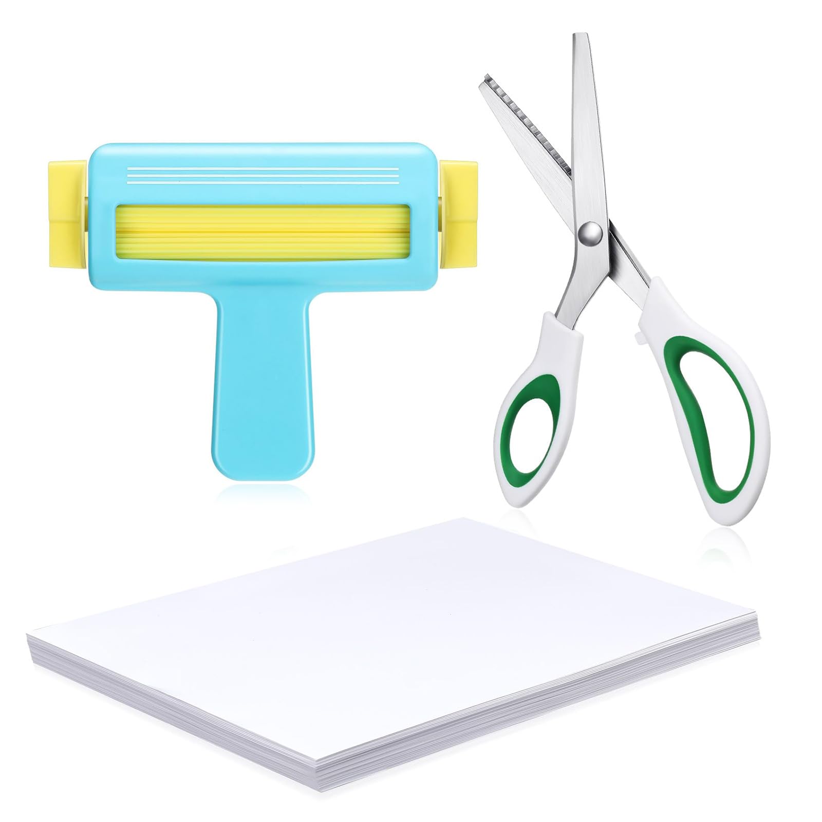 Jazuaiao Professional Paper Curler Machine Against Oxidation Plan Includes Thin Smooth Inkjet Paper Spools Accuracy Curlingstone Tool