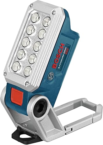 Bosch FL12 - Luz de trabajo LED máxima de 12 V, herramienta desnuda, color blanco
