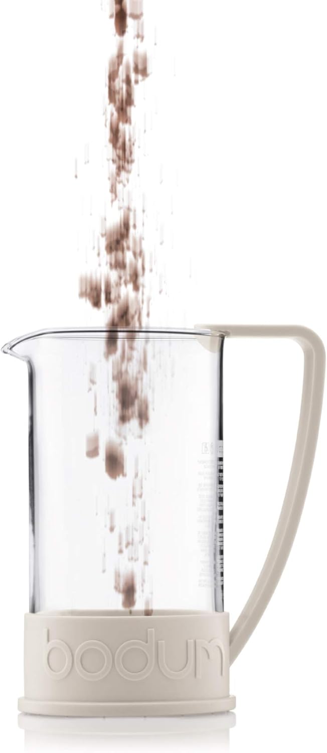 Bodum Brazil Three Cup French Press Coffee Maker - Off White