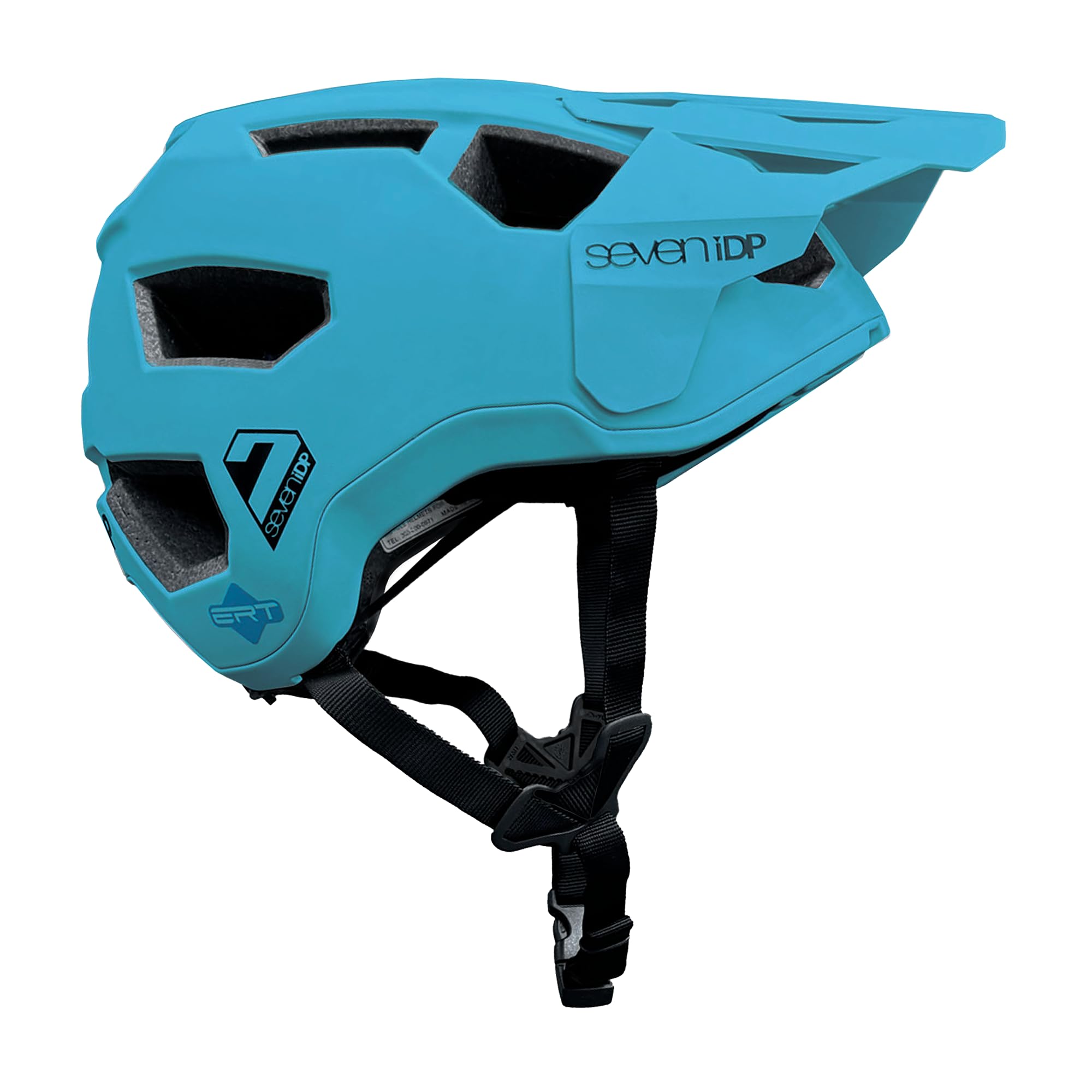 7iDP Project 21 Trail MTB Helmet - Lightweight, Ventilated, All-Mountain Protection (Matte Electric Blue, XL/XXL)