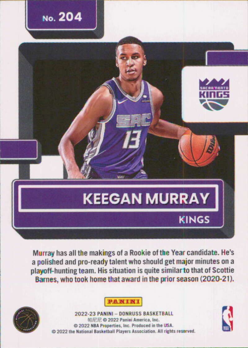 keegan murray199枚限定 2023-24 Phoenix Basketball - Keegan Murray - Red Ice Phoenix