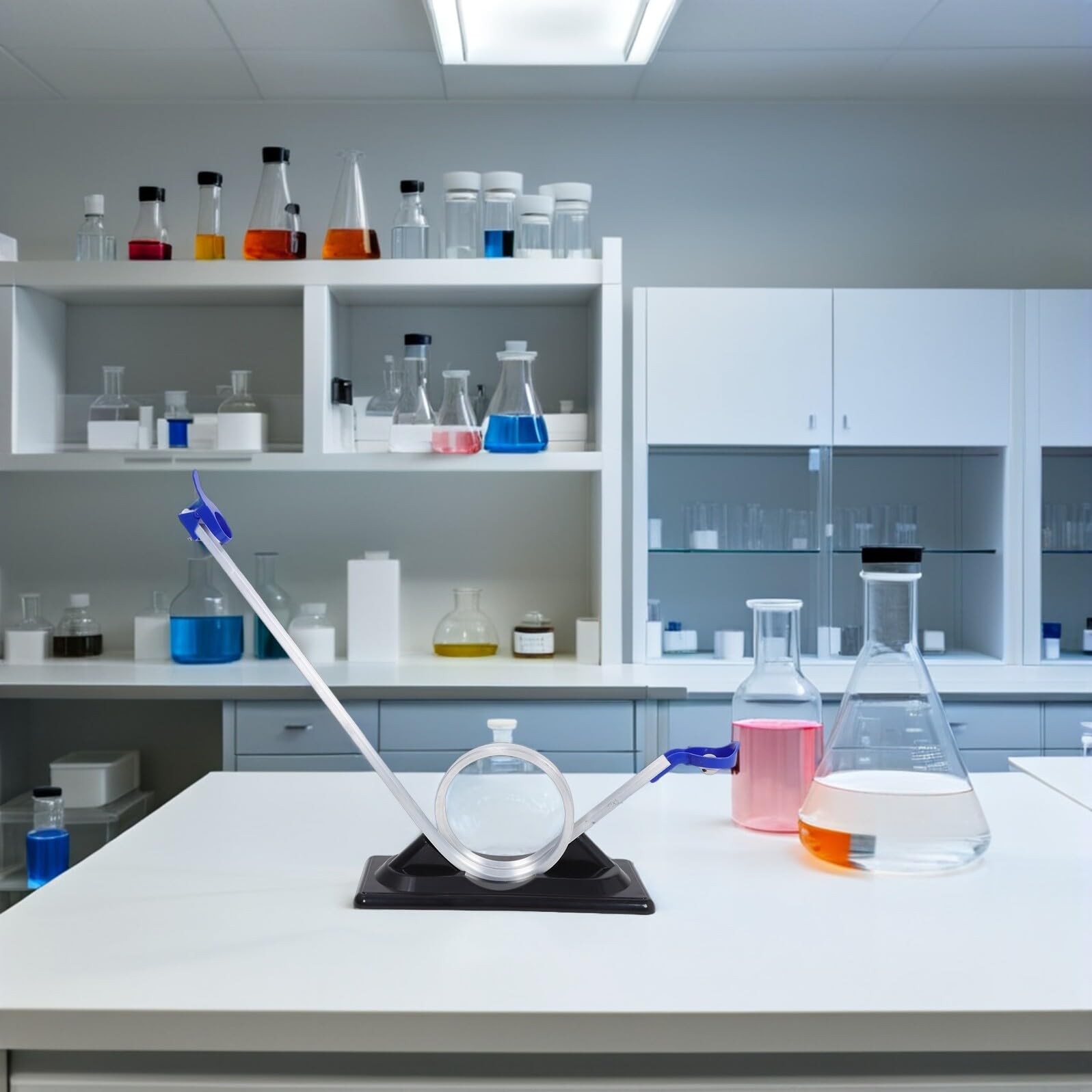 Ciieeo Strumento Didattico sull Effetto Centrifugo per Scuola Media Esperimento di Inerzia per Studenti Materiale Fisica Didattico Supporto Esperimenti Fisica