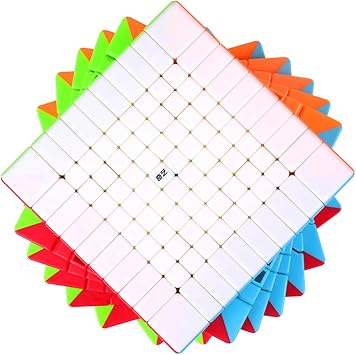 Willking Qiyi 10x10 stickerless Speed Cube QY 10x10x10 Puzzle Speed Cube