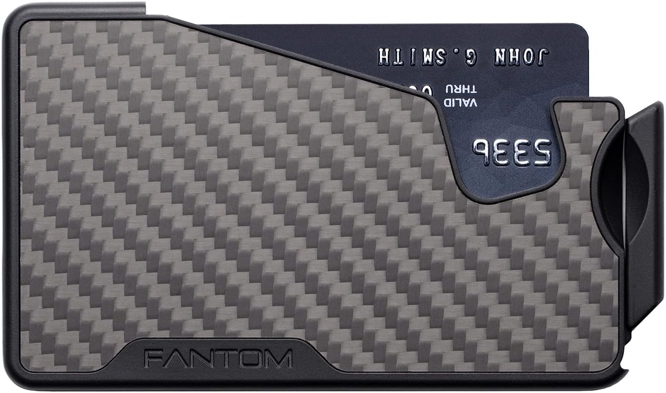 Fantom R Wallet Stealth Edition | Regular for 7 to 13 Cards, Black, Rfid Wallet