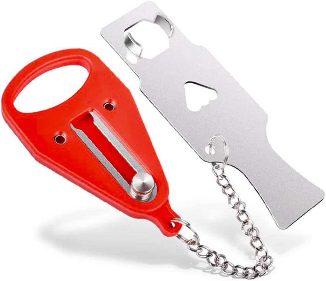 Winston Cronin Portable Door Lock for Travelers Inside for Bedroom Door Lockdown Lock for Security Device Home Apartment Living Hotel Motel Outward from Outside