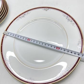 Noritake 大皿 4枚セット ホワイト/グリーン◎E255 Noritake 大皿 4枚セット ホワイト/グリーン◎E255