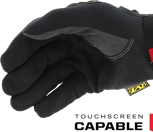 Miniatura 2 de Mechanix Wear Guantes de trabajo utilitarios con ajuste seguro, aptos para pantalla táctil, de alta destreza, guantes de cuero sintético para usos