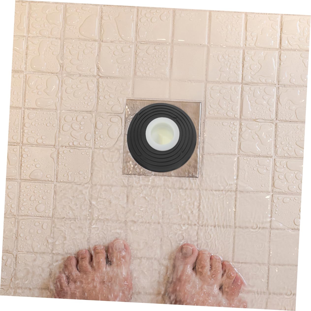STOBOK 5 Sätze Haarsieb Für Duschrinne Abflussfilter Mit Geruchsverschluss Einsetzbar Installieren Für Bodenabläufe Und Toiletten 2 Stücke * 5