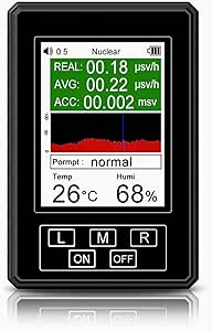Jevina BR-9A Rilevatore Radiazioni Elettromagnetiche Portatile - Misuratore Campi Magnetici E Elettrici - Foto 10