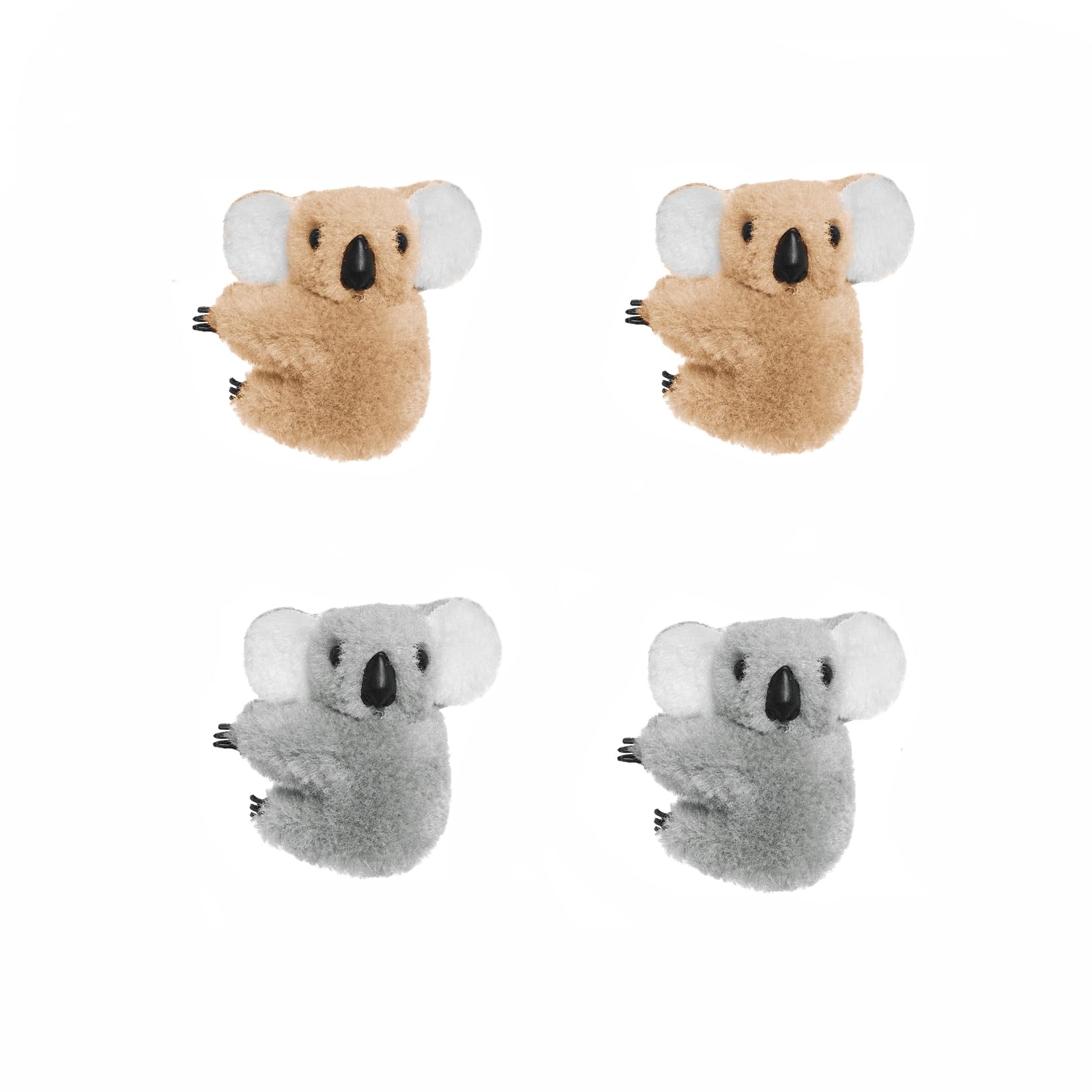 HaakongHaakong 4pcs Koala Clip Koala Pencil Buddy Clip On Koala Topper Pencil Hungers Animal Koala Birthday
